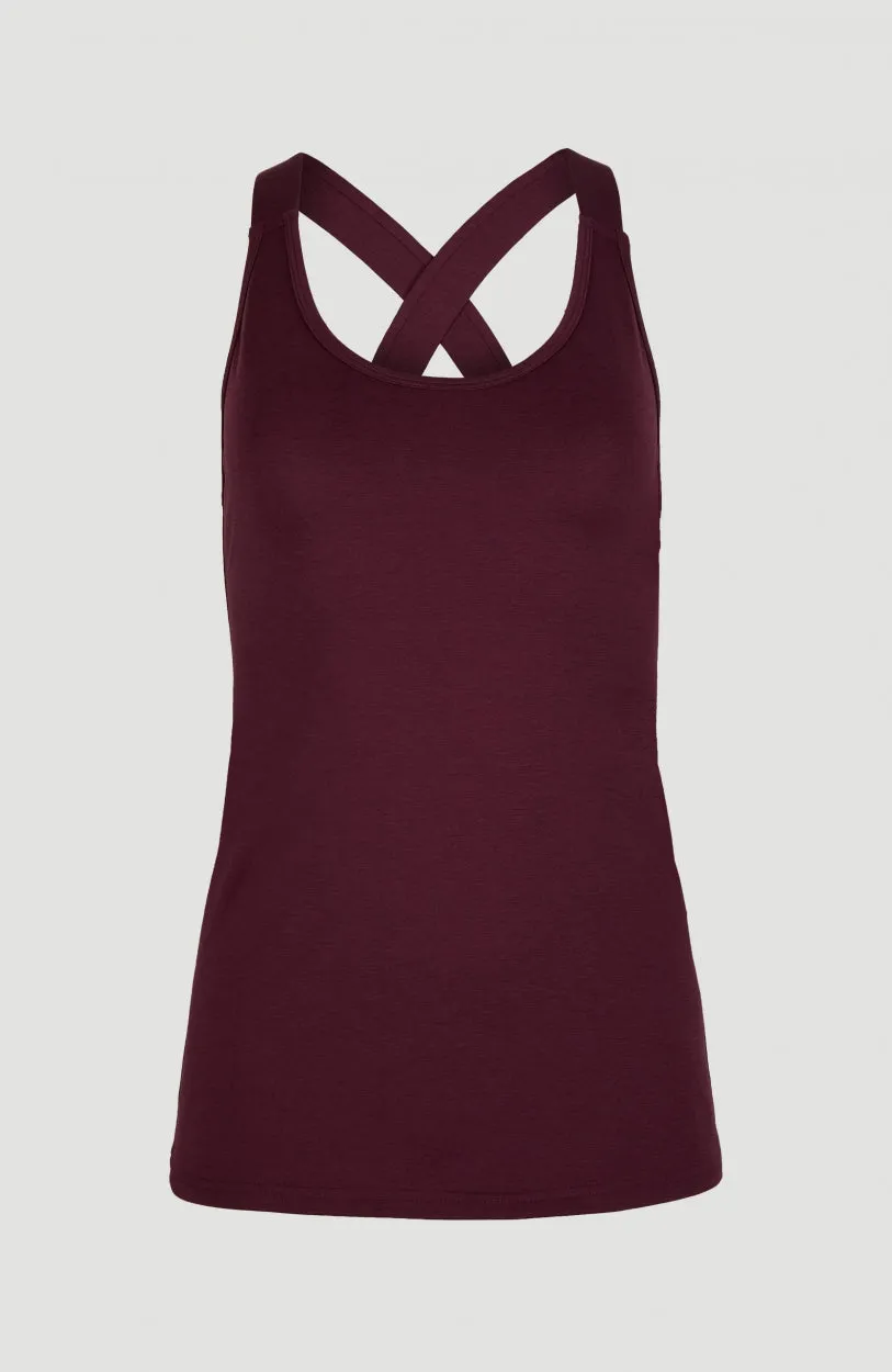 Yoga Performance Top | Windsor Wine -A