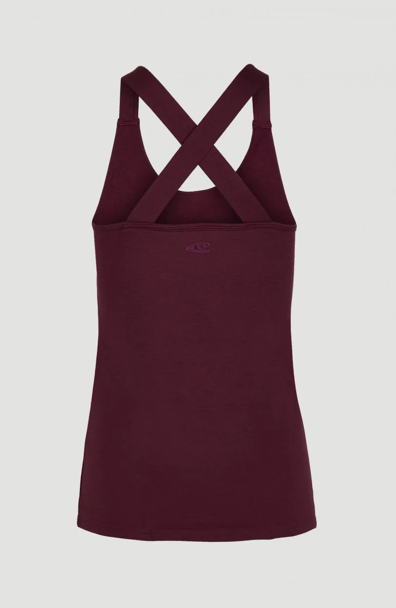 Yoga Performance Top | Windsor Wine -A
